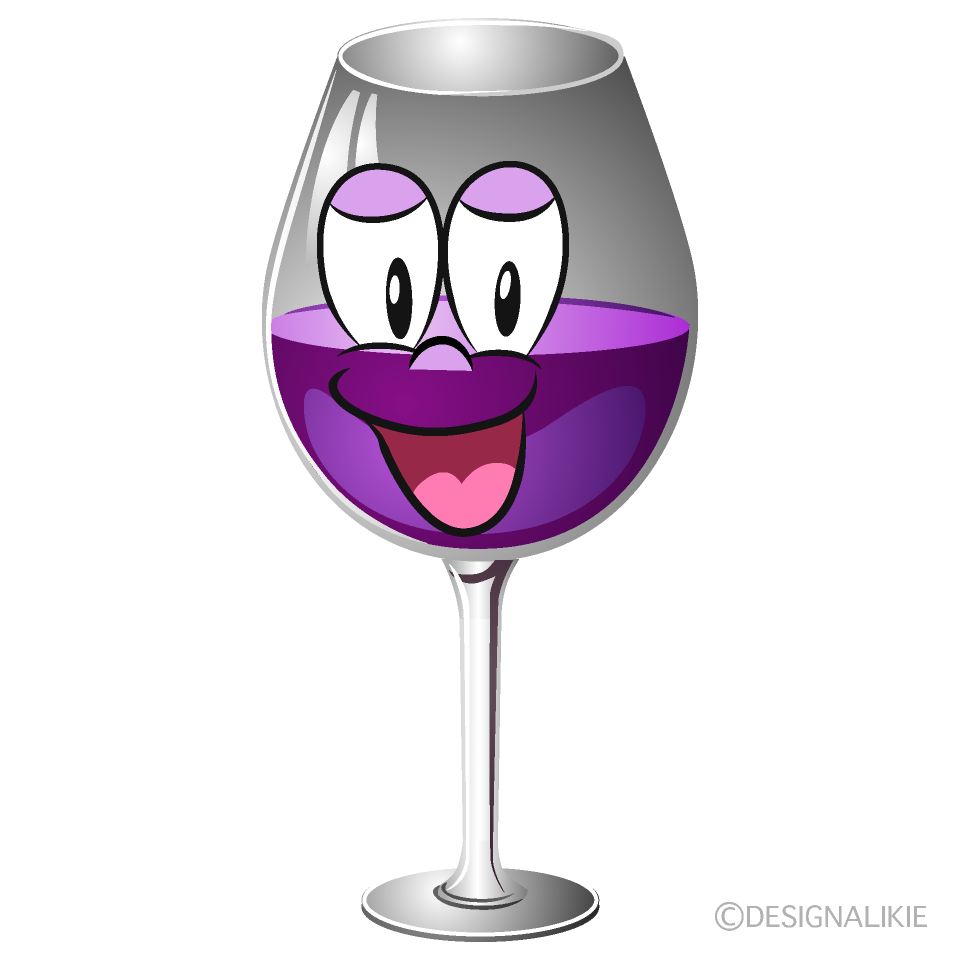 Smiling Wine Glass