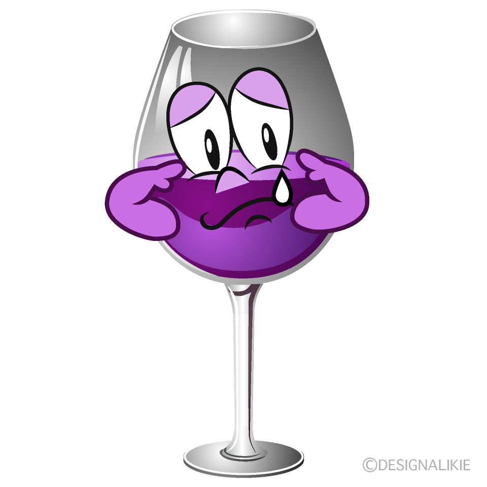 Sad Wine Glass
