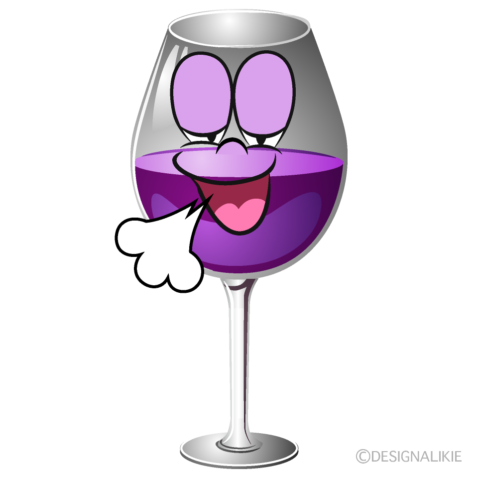 Relaxing Wine Glass