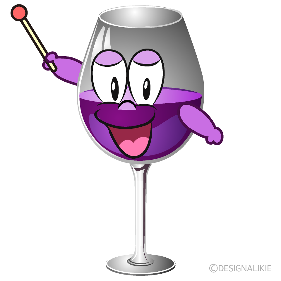 Speaking Wine Glass