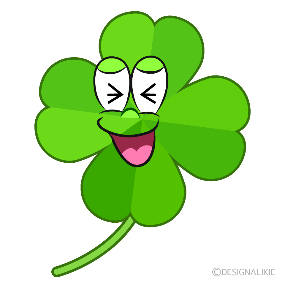 Laughing Four Leaf Clover