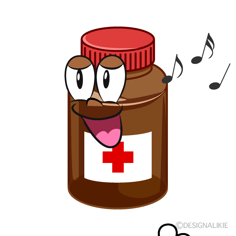 Singing Medicine Bottle