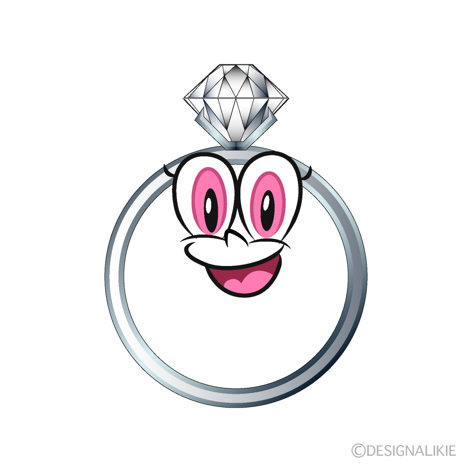 Smiling Diamond Ring
