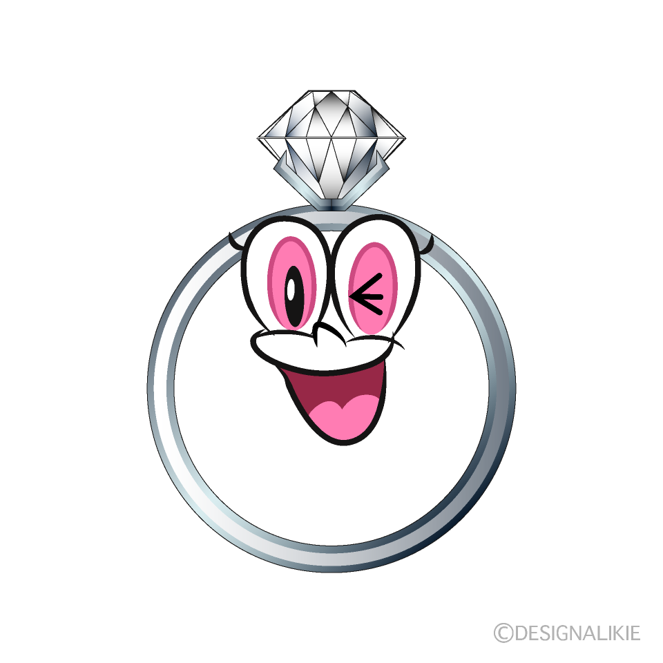 Laughing Diamond Ring