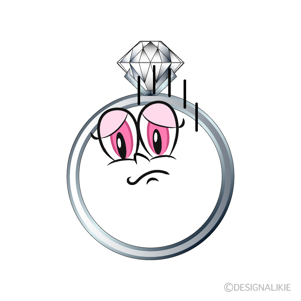 Depressed Diamond Ring
