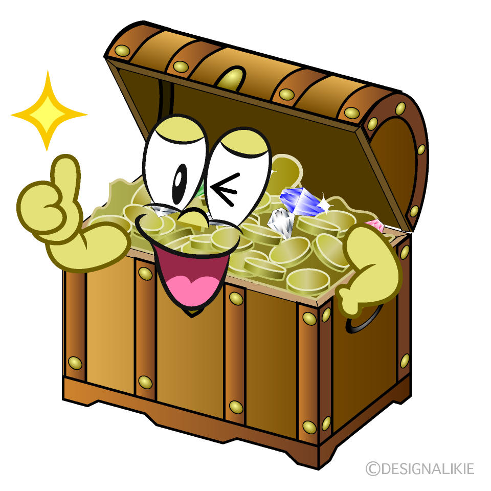 Thumbs up Treasure Chest