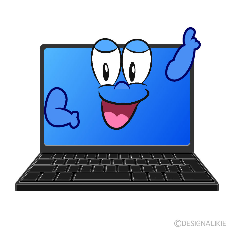 Posing Laptop