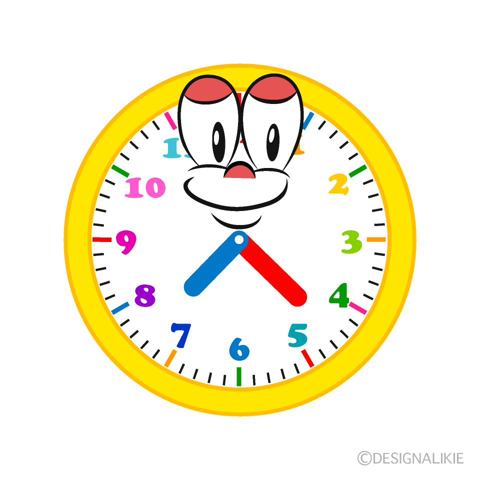 Free Clock Cartoon Image｜Charatoon