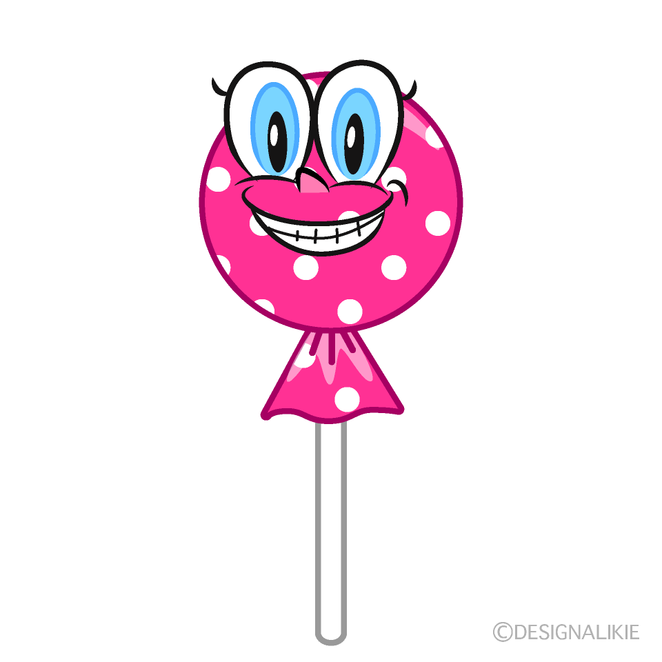 Grinning Candy Lollipop