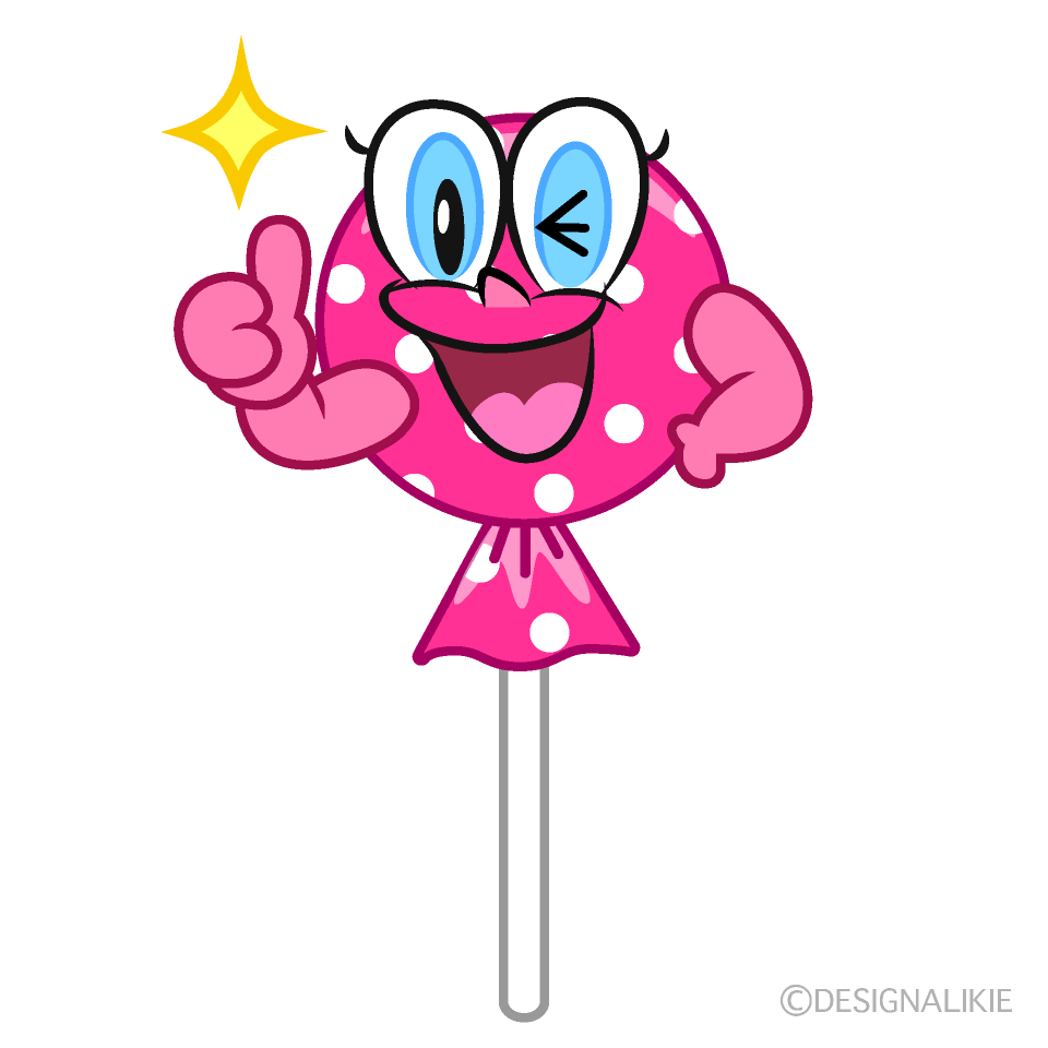 Thumbs up Candy Lollipop