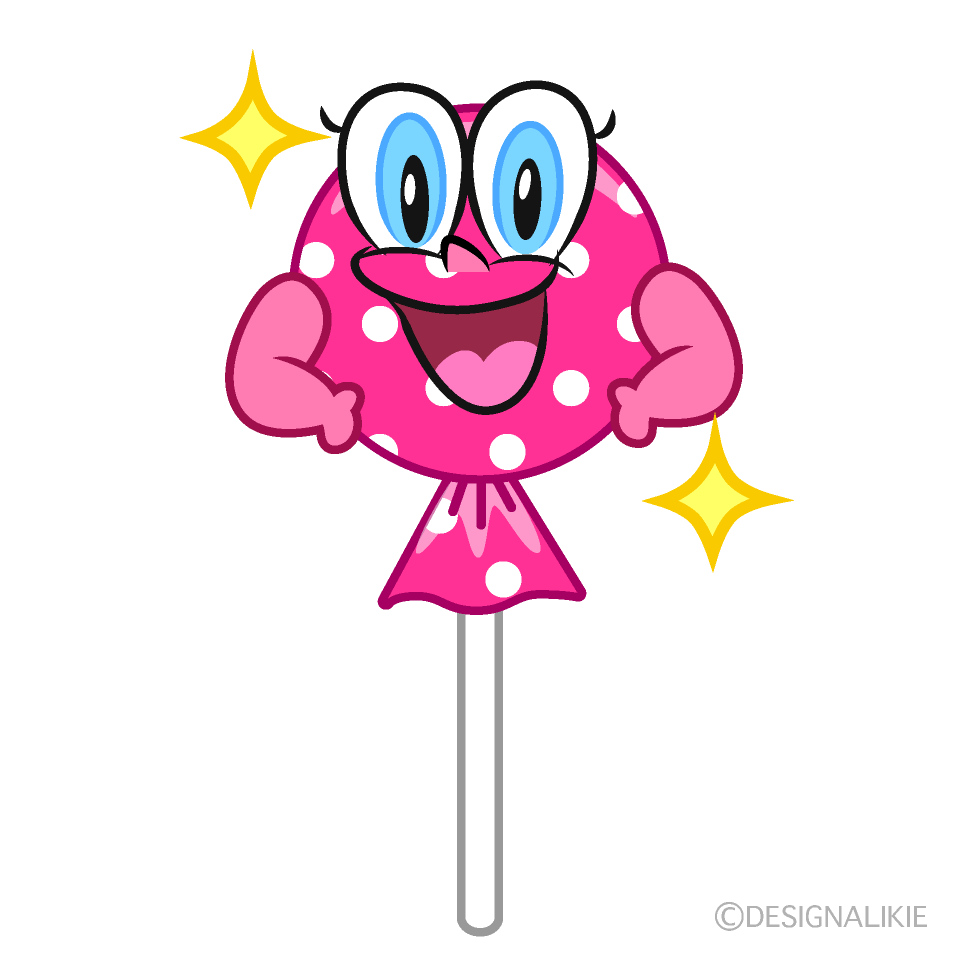 Glitter Candy Lollipop