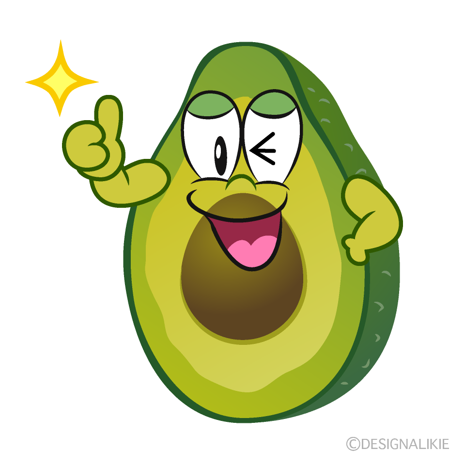 Thumbs up Avocado