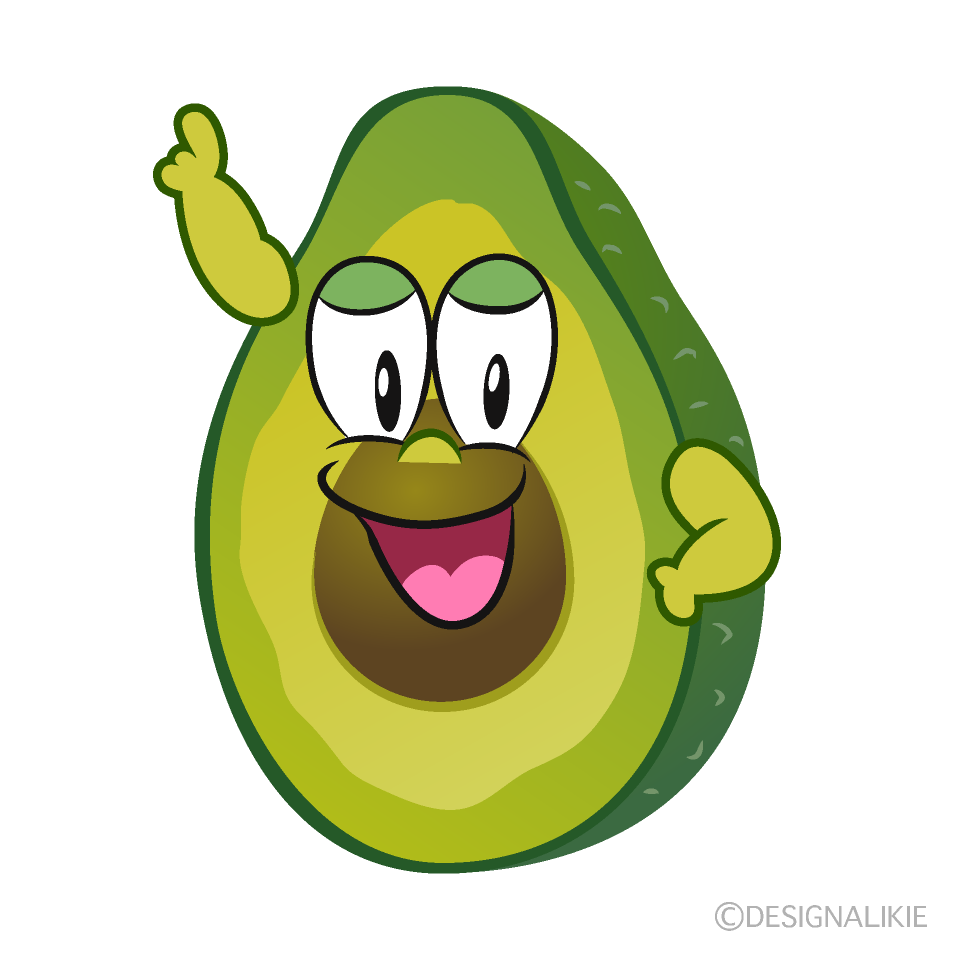 Posing Avocado