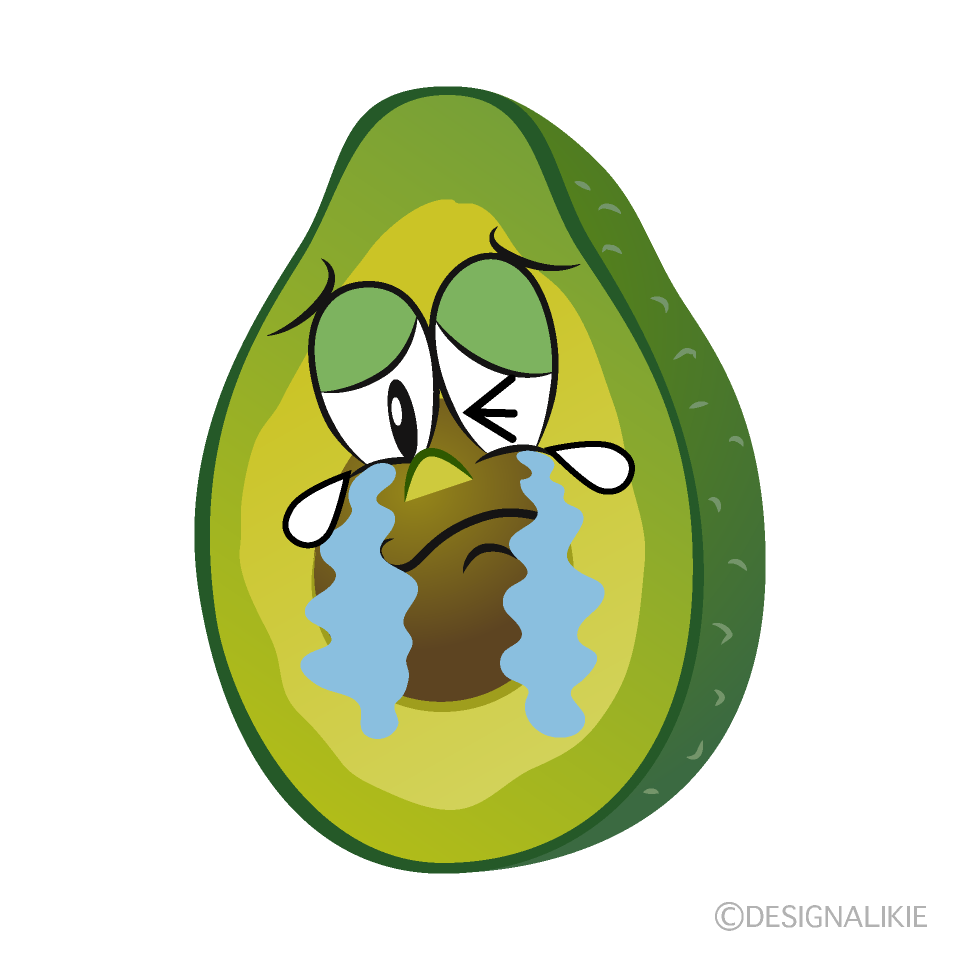Crying Avocado