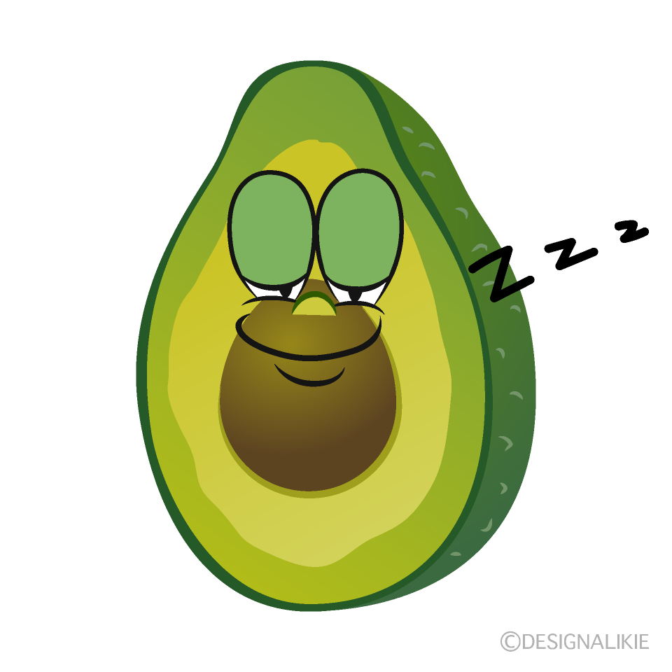 Sleeping Avocado