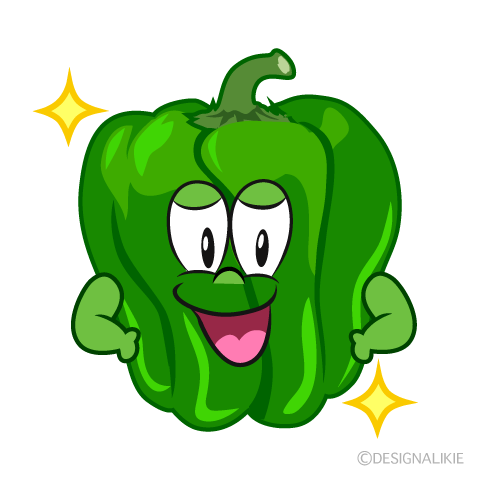 Glitter Green Pepper
