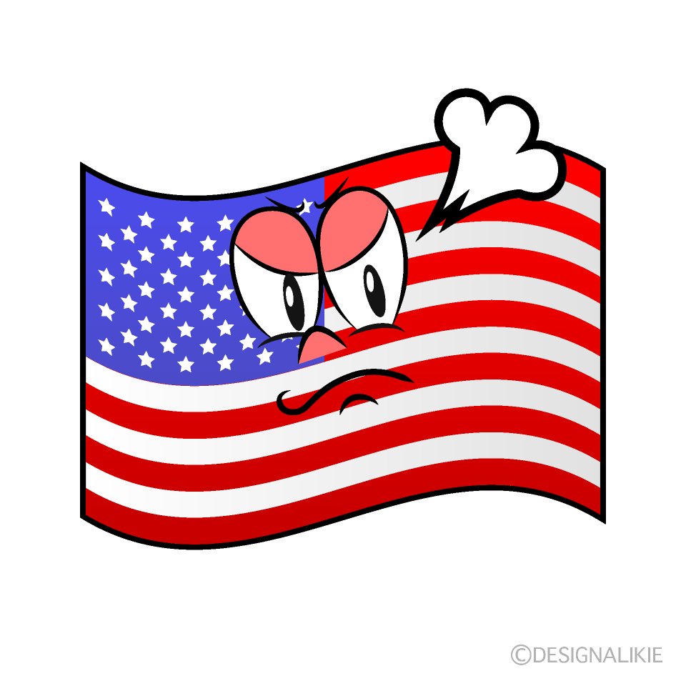Angry American Flag