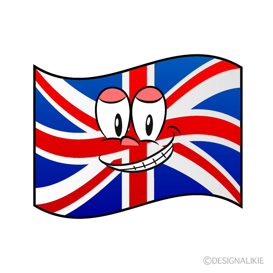 Grinning British Flag