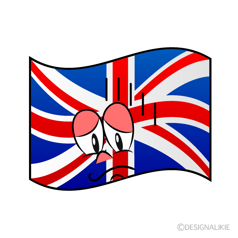 Depressed British Flag