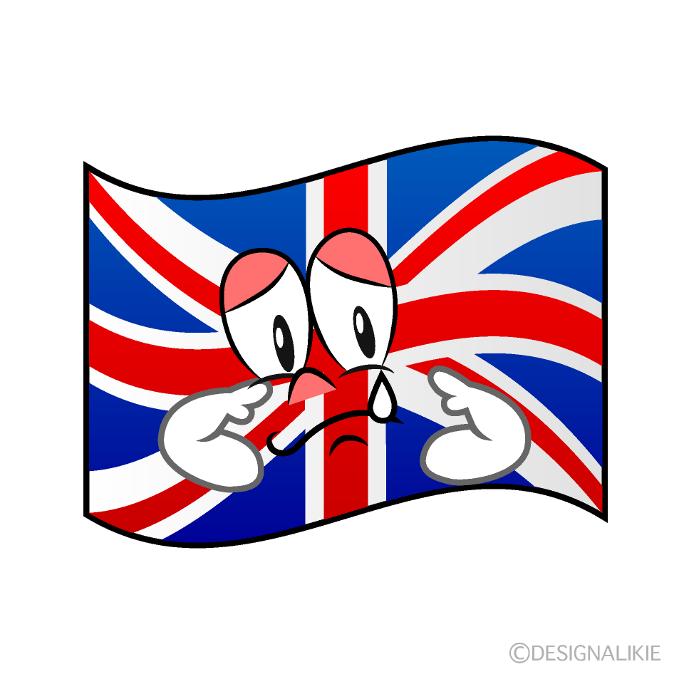Sad British Flag
