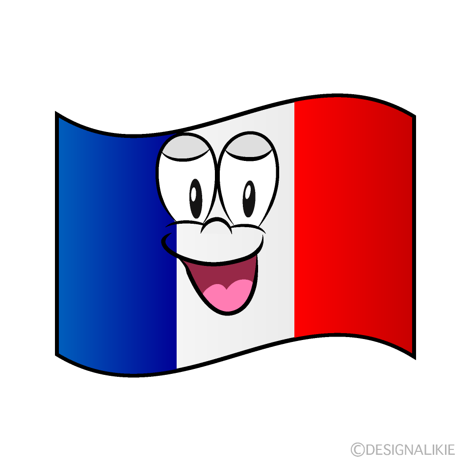 Smiling French Flag