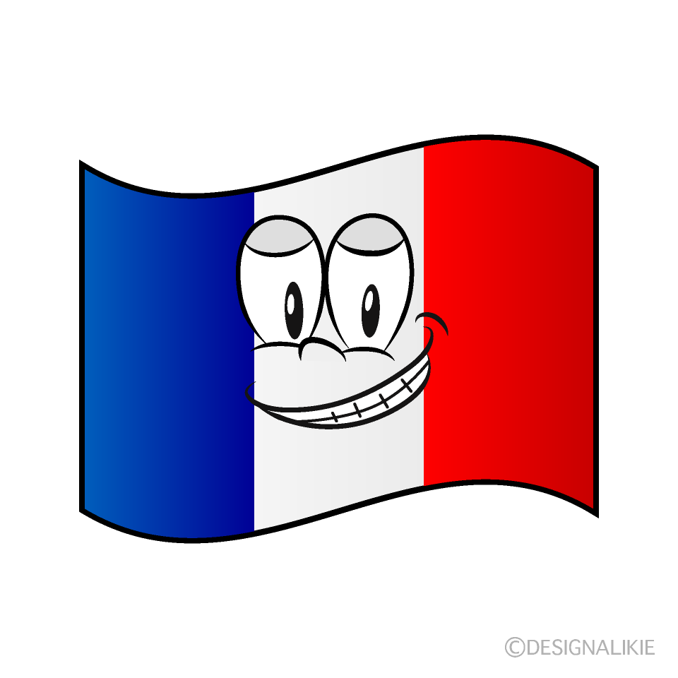 Grinning French Flag