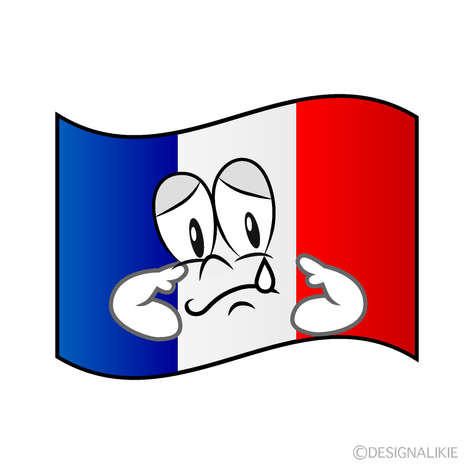Sad French Flag