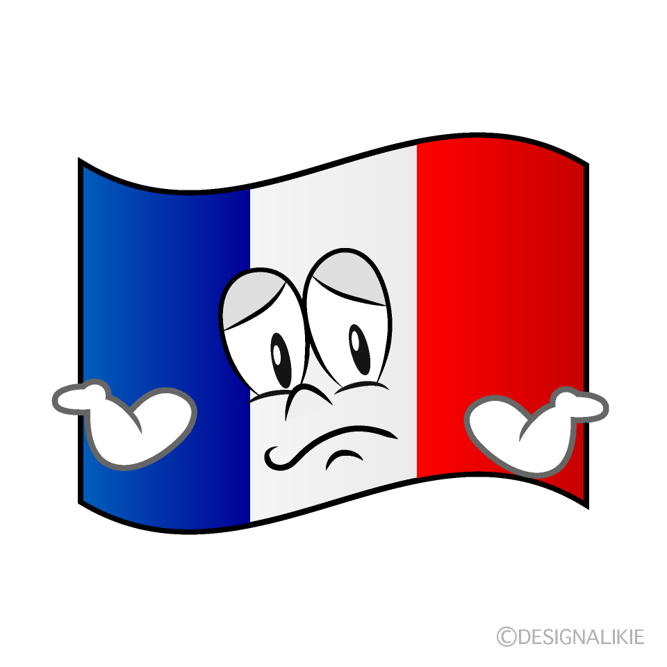 Troubled French Flag