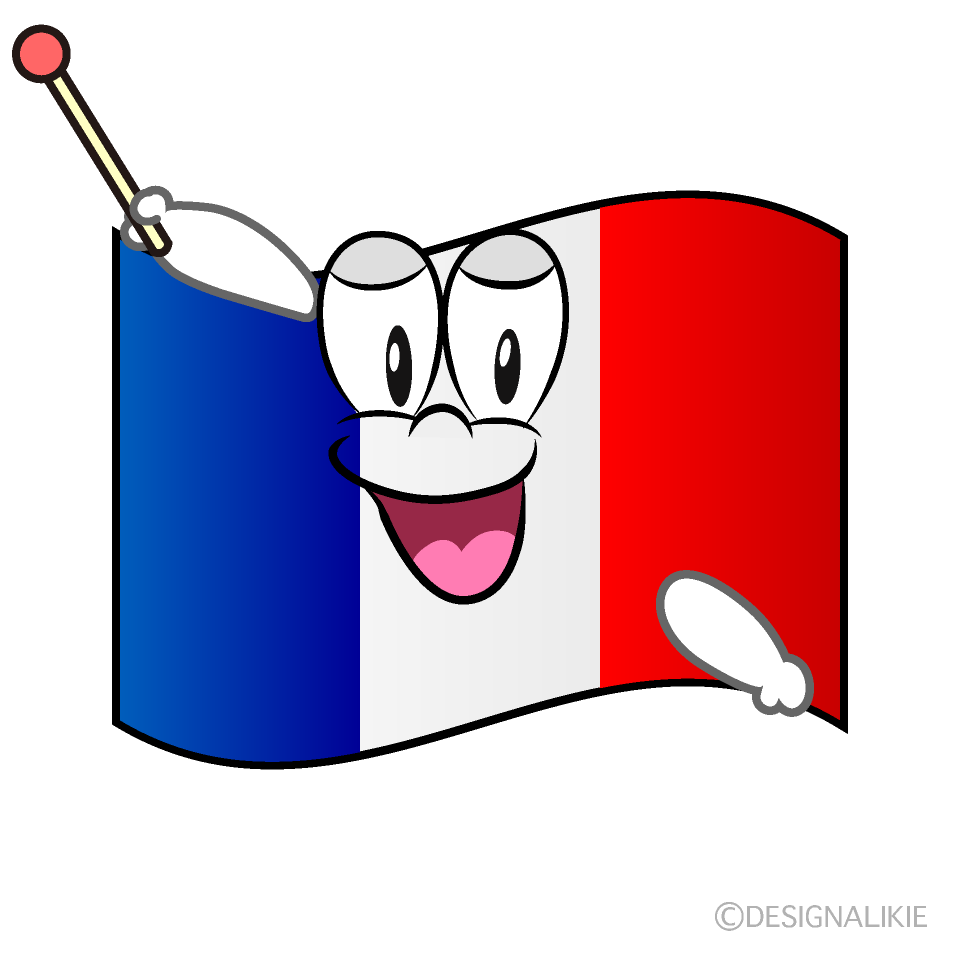 Speaking French Flag