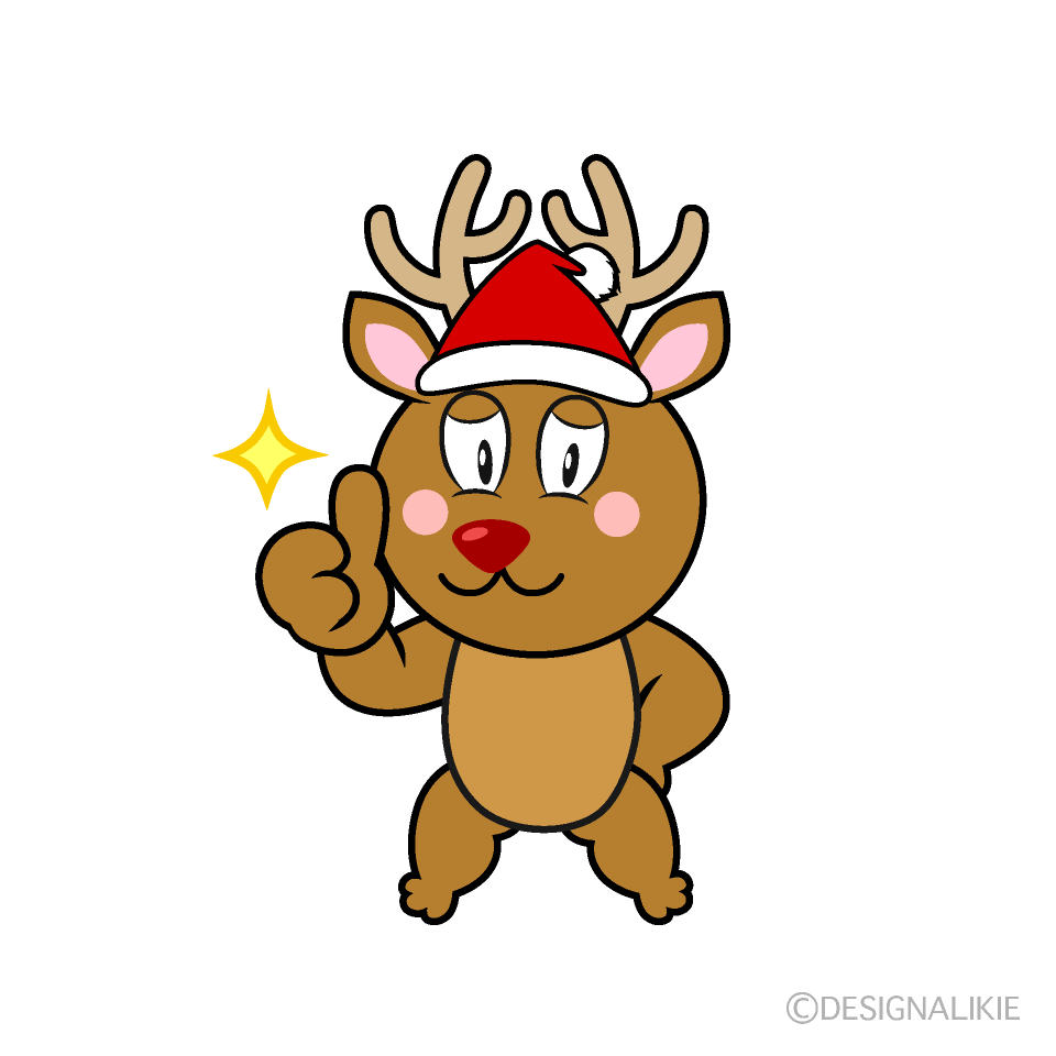 Thumbs up Reindeer