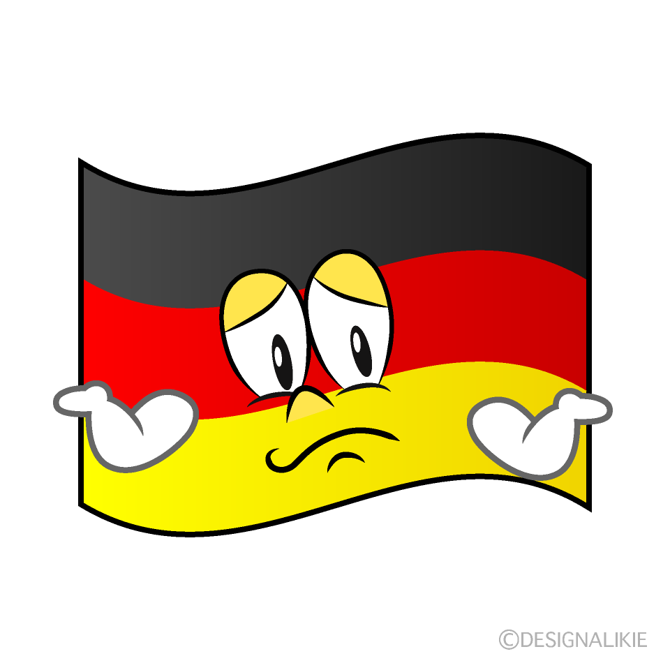 Troubled German Flag