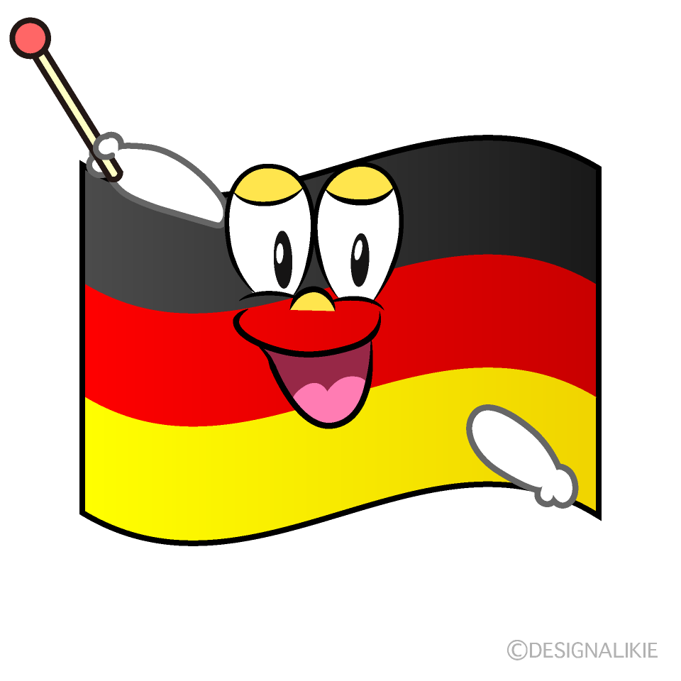 Speaking German Flag