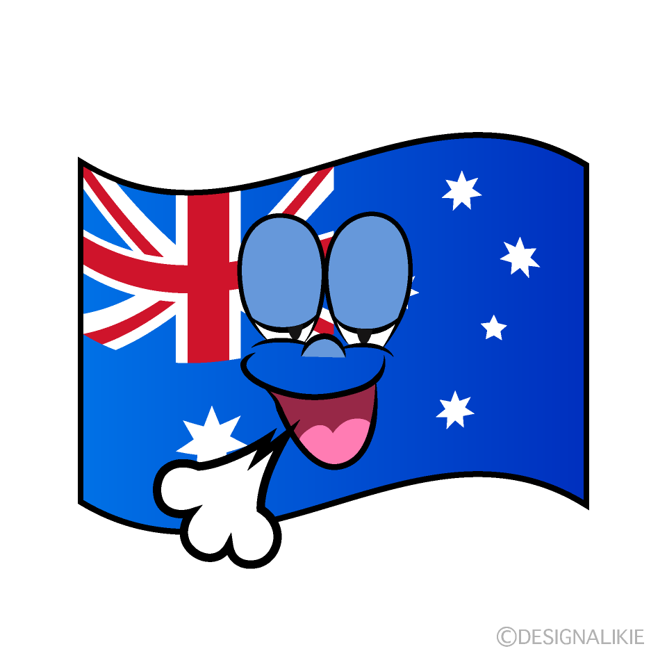 Relaxing Australian Flag
