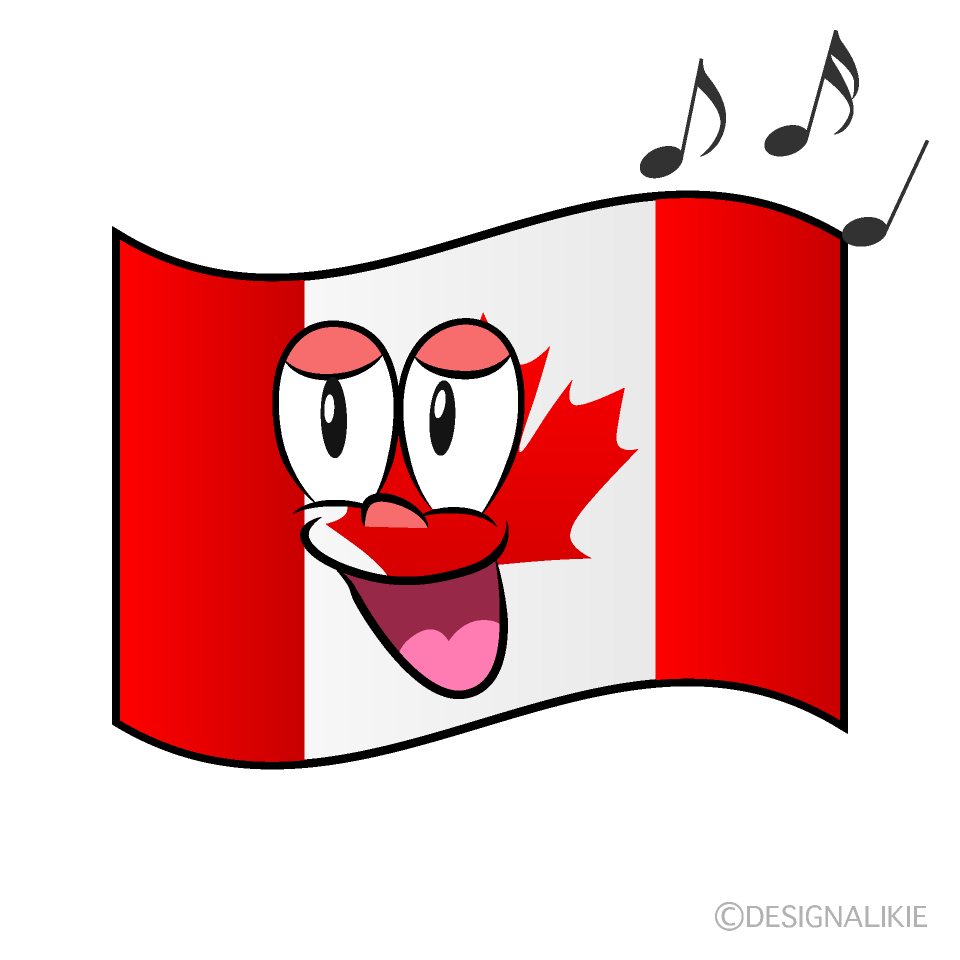 Singing Canadian Flag