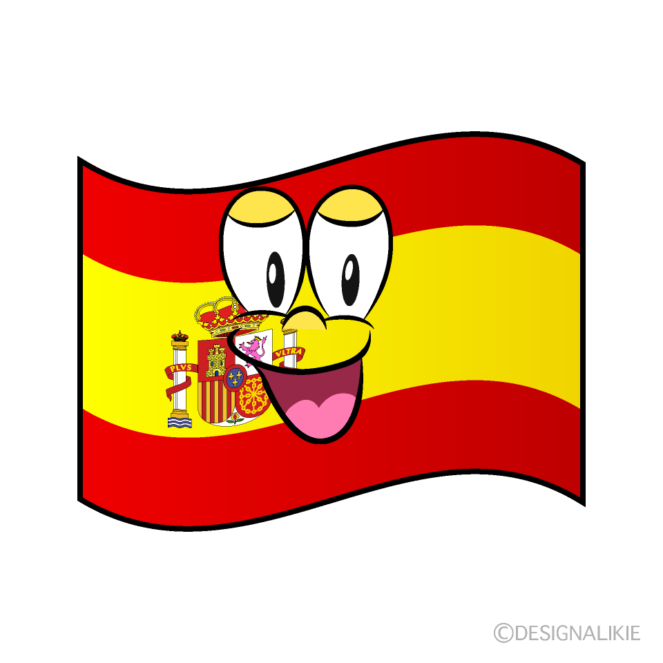 Smiling Spanish Flag