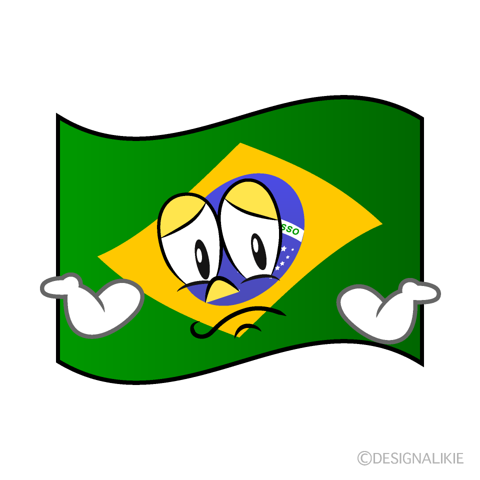 Troubled Brazilian Flag
