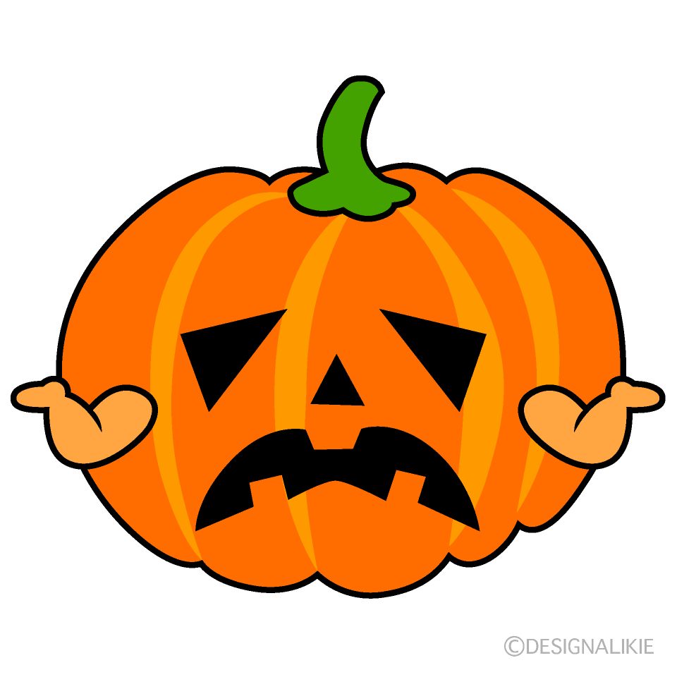 Troubled Halloween Pumpkin