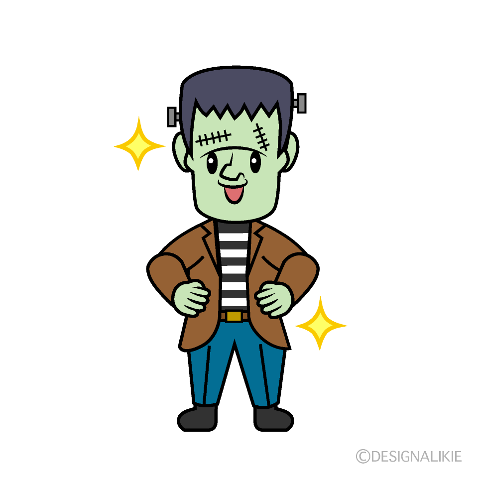 Glitter Frankenstein