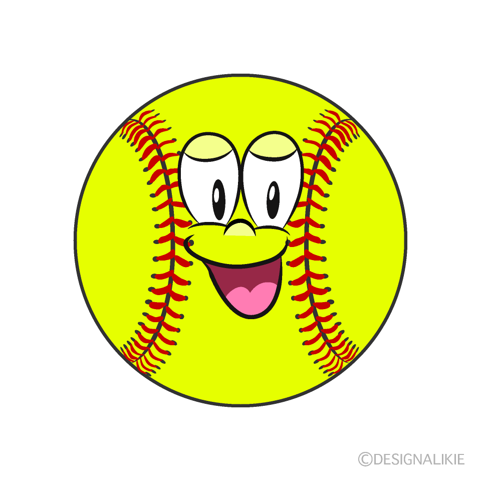 Smiling Softball