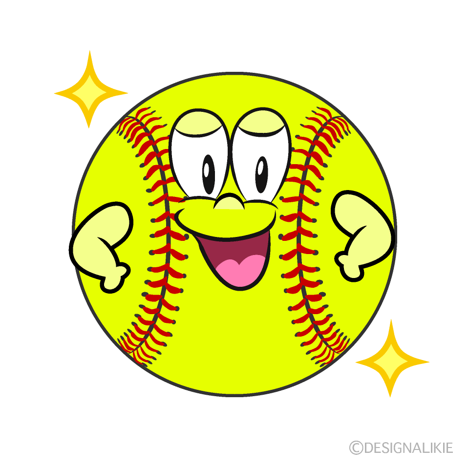 Glitter Softball