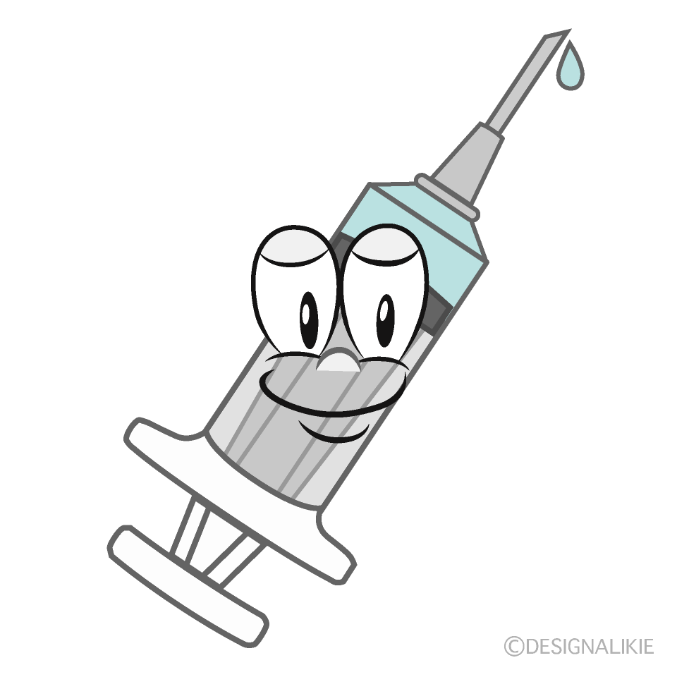 Free Syringe Cartoon Image｜Charatoon