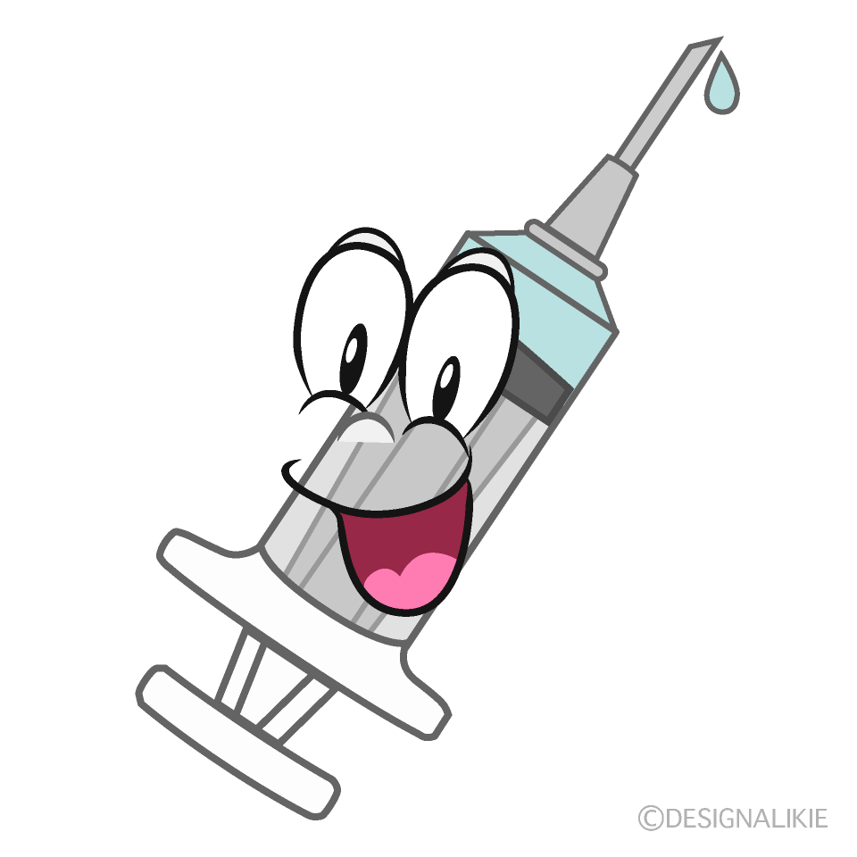 Free Surprising Syringe Cartoon Image｜Charatoon