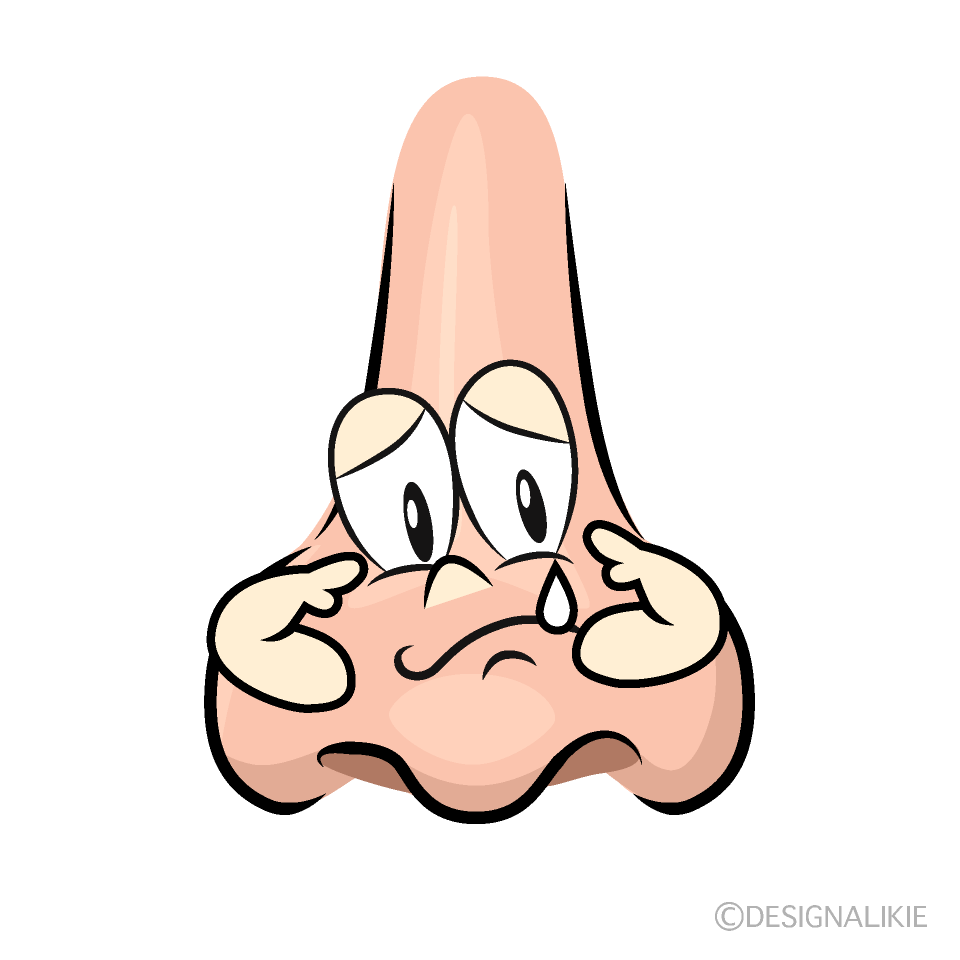 angry cartoon nose