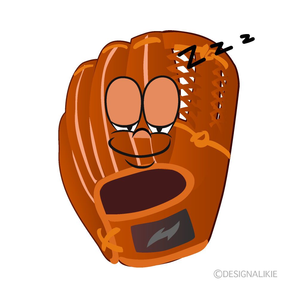 Sleeping Baseball Glove