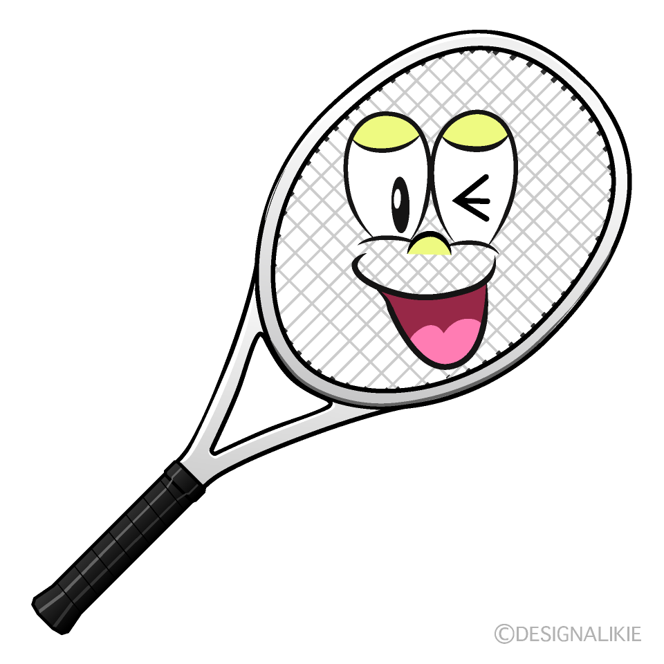 Laughing Tennis Racket