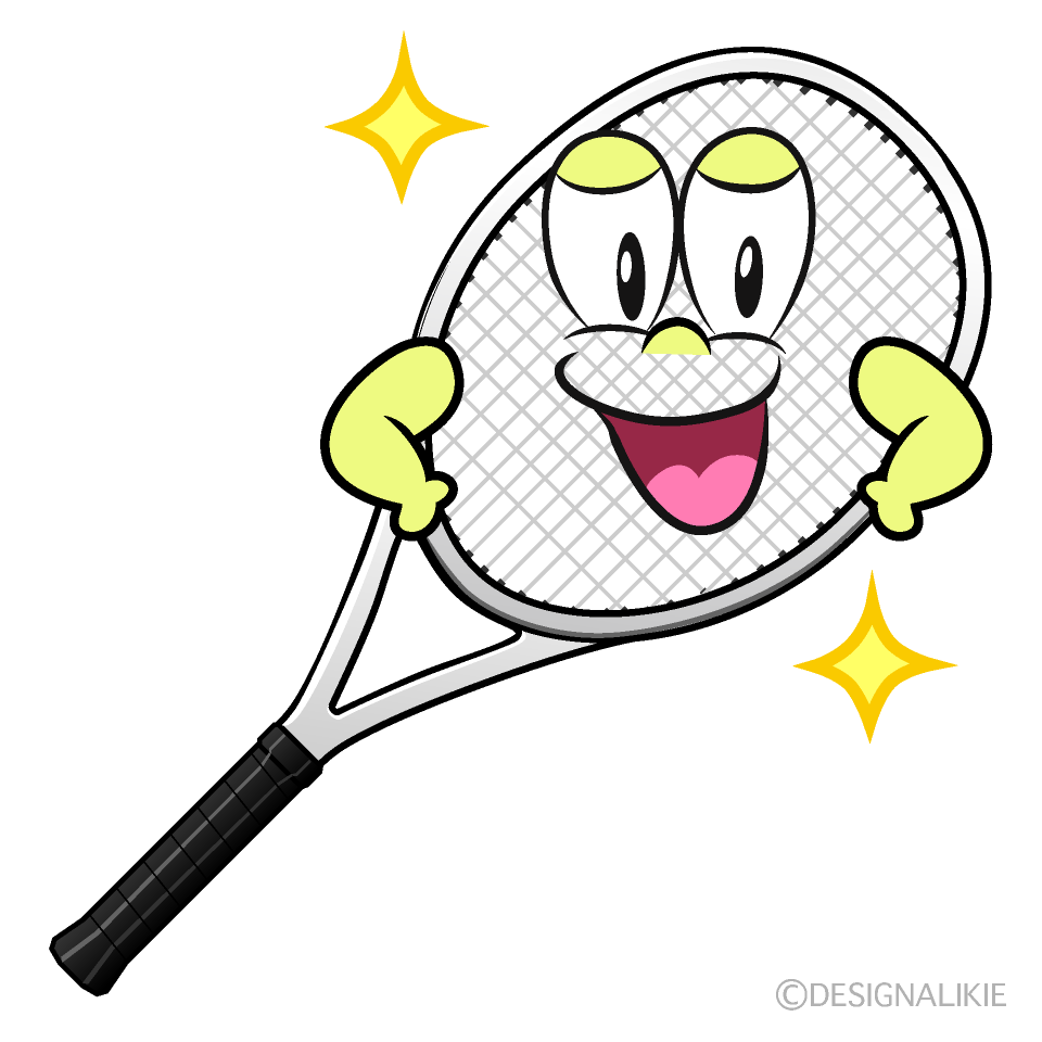 Glitter Tennis Racket