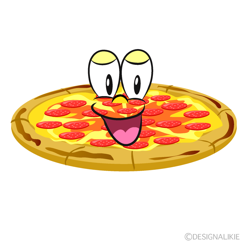 Smiling Pepperoni Pizza
