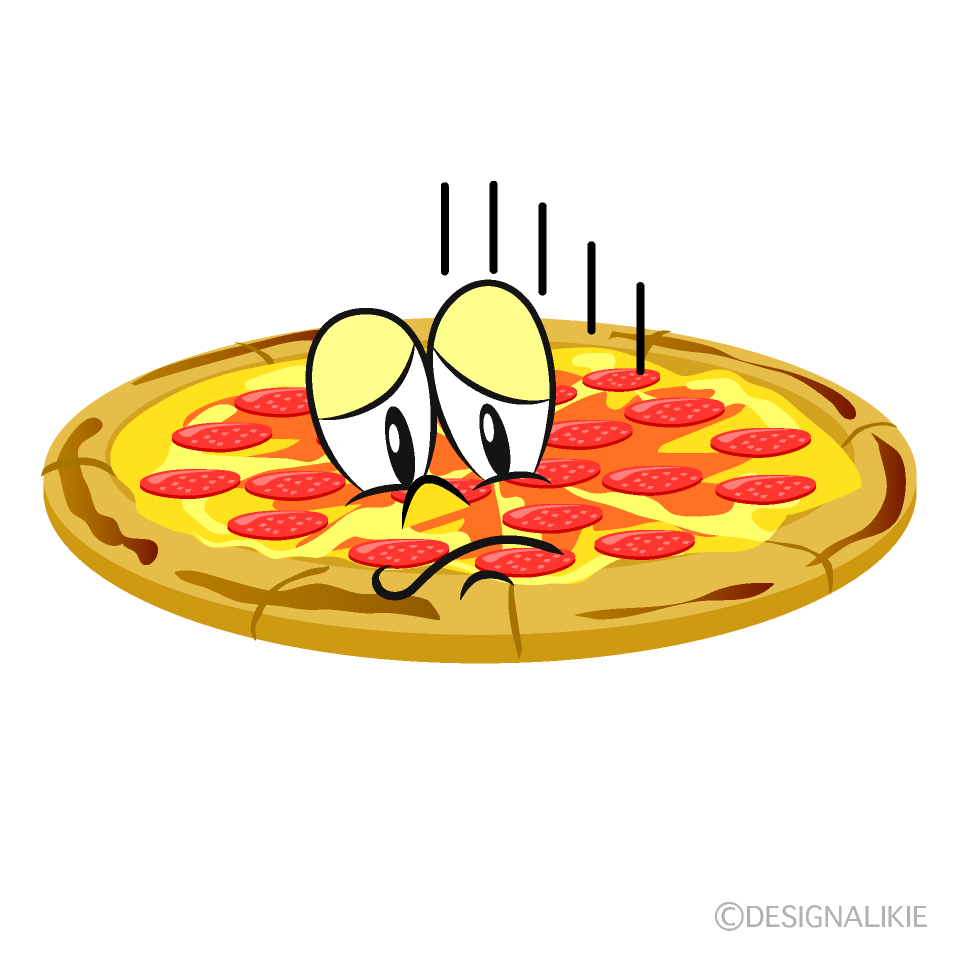 Depressed Pepperoni Pizza