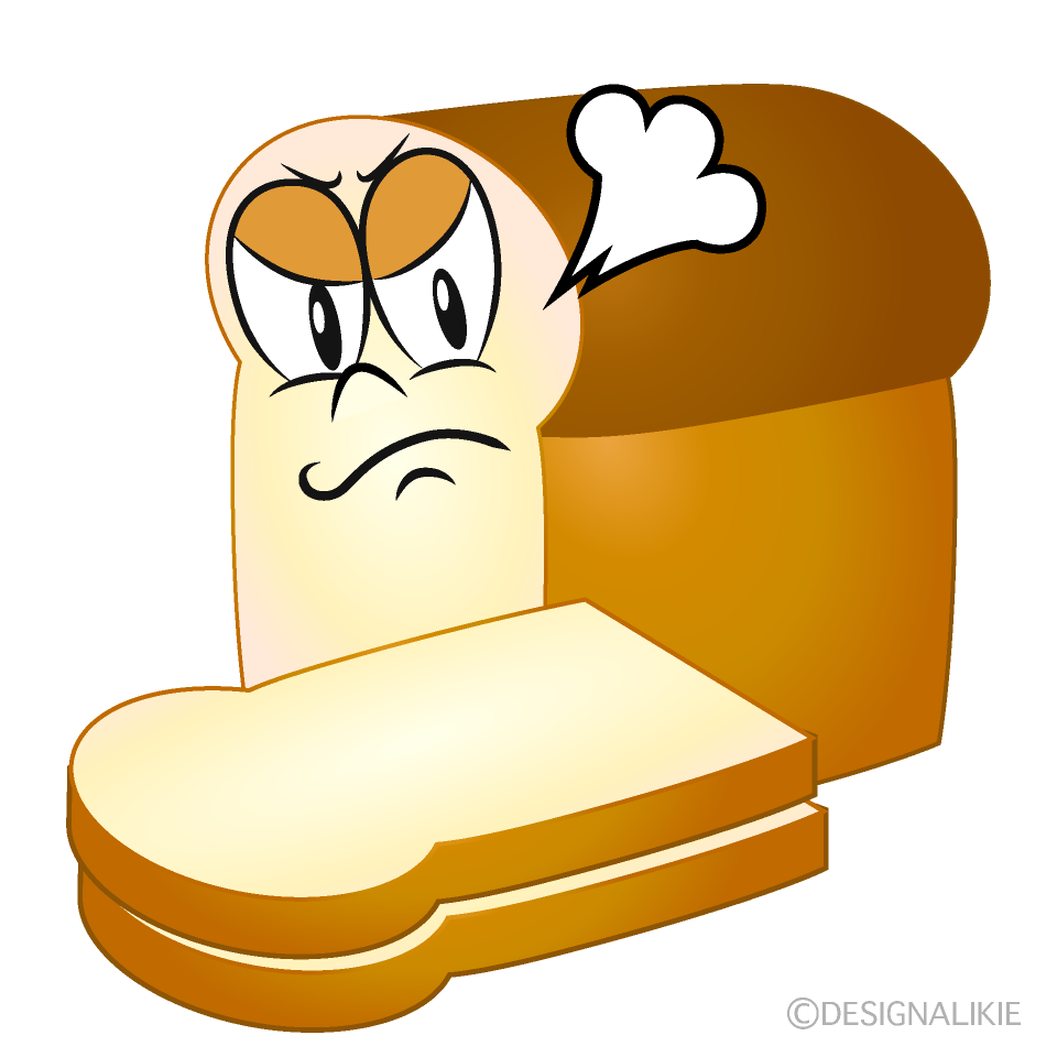 Angry Toast Bread