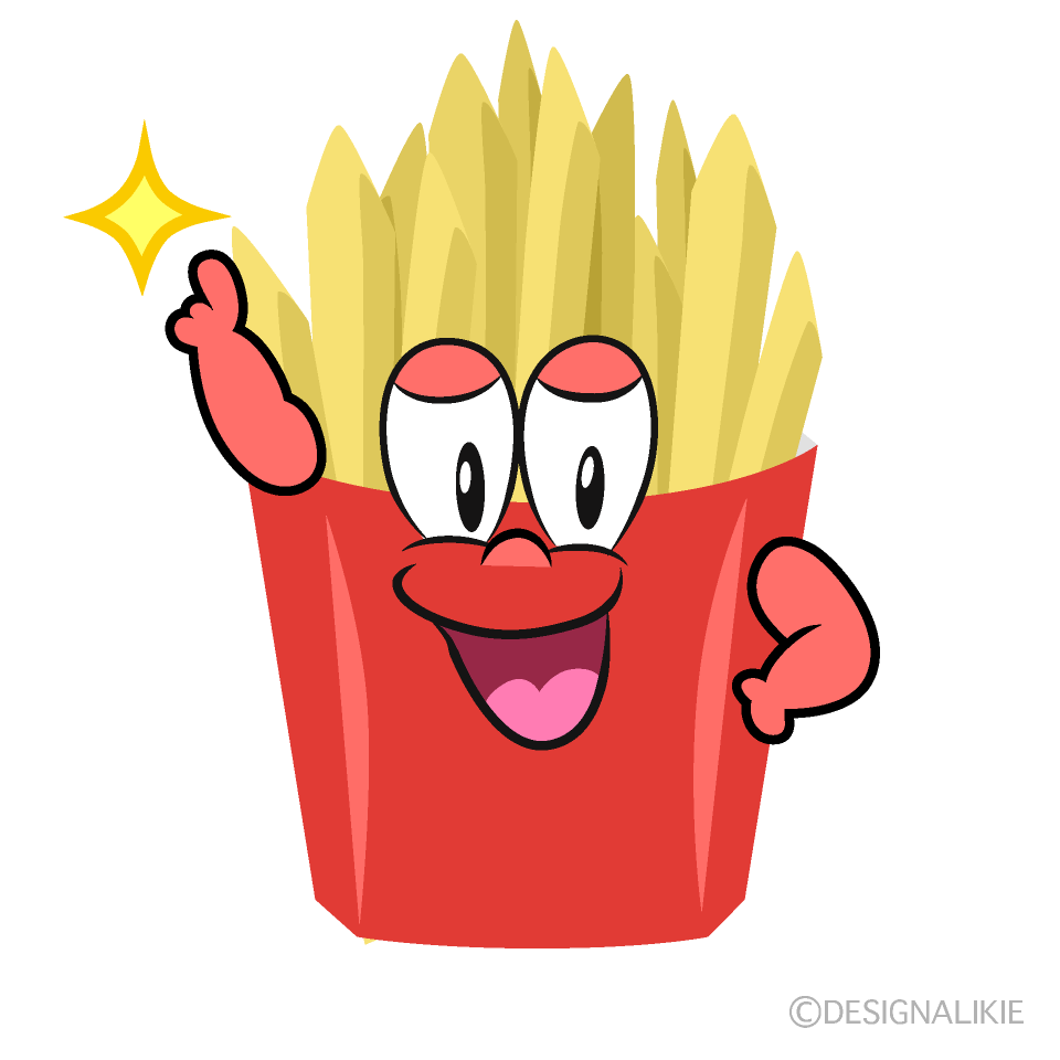 Posing French Fries